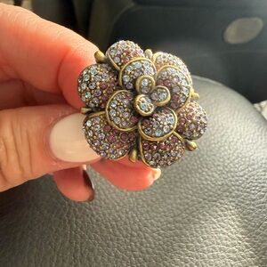 Fun Floral Crystal Ring